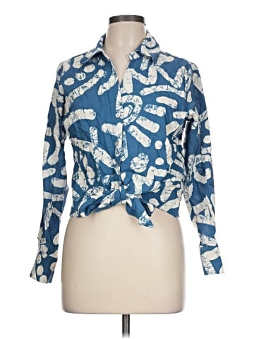 Haute Hippie Long Sleeve Blouse (view 1)