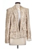 L'Agence 100% Polyester Tweed Ivory Gold Blazer Size 12 - photo 1