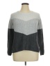 Design History Chevron-herringbone Gray Pullover Sweater Size XL - photo 1