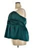 Torrid Solid Teal Sleeveless Blouse Size 3X Plus (3) - photo 5
