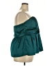 Torrid Solid Teal Sleeveless Blouse Size 3X Plus (3) - photo 4