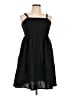 Universal Thread Solid Black Casual Dress Size L - photo 1