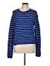 MNG Stripes Blue Pullover Sweater Size L - photo 1