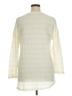 Weekend Suzanne Betro Aztec Or Tribal Print Ivory 3/4 Sleeve Blouse Size 1X - photo 2