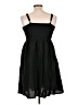 Universal Thread Solid Black Casual Dress Size L - photo 2