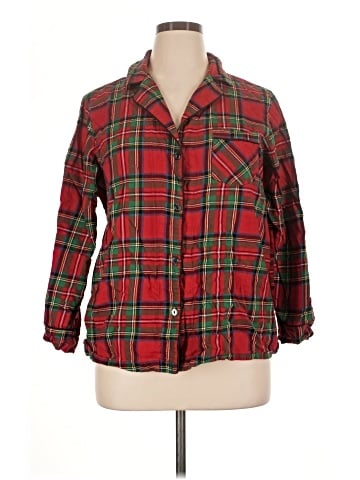 Adore Me 3/4 Sleeve Button-Down Shirt (view 1)