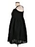 Universal Thread Solid Black Casual Dress Size L - photo 5