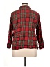 Adore Me 100% Cotton Plaid Red 3/4 Sleeve Button-Down Shirt Size 1X - photo 2