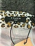 FRNCH 100% Polyester Animal Print Brown Casual Skirt Size M - photo 4