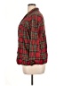 Adore Me 100% Cotton Plaid Red 3/4 Sleeve Button-Down Shirt Size 1X - photo 5