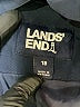 Lands' End 100% Nylon Blue Snow Pants With Bib Size 18 - photo 3