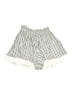 Likely 100% Viscose Stripes Ivory Shorts Size S (estimated) - photo 1