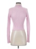 Happily Grey Pink Turtleneck Sweater Size S - photo 1
