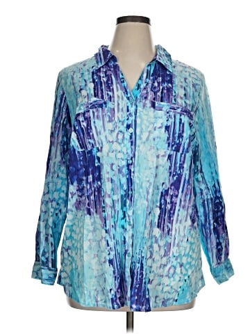 Catherines 3/4 Sleeve Blouse (view 1)