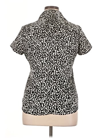 BCBGMAXAZRIA Short Sleeve Blouse (view 2)