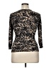 Max Mara Black 3/4 Sleeve Top Size XL (estimated) - photo 2