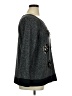 Apt. 9 Floral Silver Pullover Sweater Size 1X - photo 4