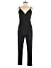 Trina Turk Solid Black Jumpsuit Size M - photo 1
