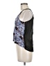 Silence and Noise Aztec Or Tribal Print Multi Color Blue Sleeveless Top Size S - photo 5