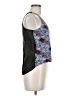 Silence and Noise Aztec Or Tribal Print Multi Color Blue Sleeveless Top Size S - photo 4