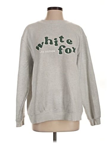 White Fox Sweatshirt (view 1)