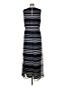 Chico's Stripes Blue Casual Dress Size Lg (2) - photo 2