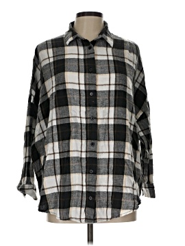 French Connection 3/4 Sleeve Button-Down Shirt (view 1)