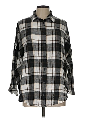 French Connection 3/4 Sleeve Button-Down Shirt (view 1)