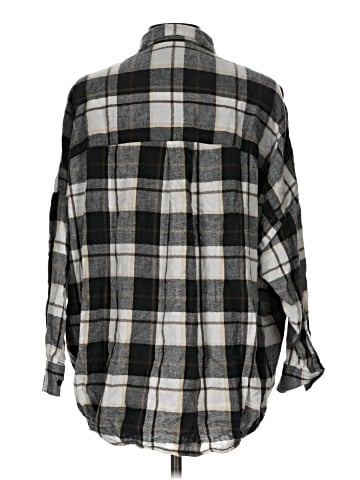 French Connection 3/4 Sleeve Button-Down Shirt (view 2)