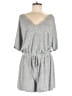 Gap Solid Gray Romper Size M - photo 1