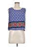 Infinite Blue Sleeveless Blouse Size M - photo 1