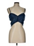 Assorted Brands 100% Cotton Blue Sleeveless Top Size L - photo 1
