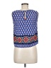 Infinite Blue Sleeveless Blouse Size M - photo 2