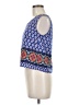 Infinite Blue Sleeveless Blouse Size M - photo 5