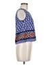 Infinite Blue Sleeveless Blouse Size M - photo 4