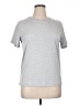 Unbranded Solid Silver Short Sleeve T-Shirt Size XL - photo 1