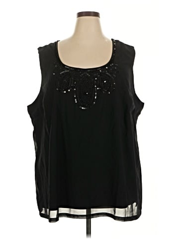 Roaman's Sleeveless Blouse (view 1)