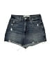 Hollister Blue Denim Shorts Size 3 - photo 1