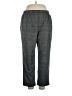 A New Day Plaid Gray Casual Pants Size XL - photo 1