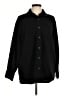 Gap Solid Black Long Sleeve Button-Down Shirt Size M - photo 1