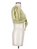 Forever 21 Green Short Sleeve Blouse Size S - photo 4