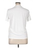 Unbranded Solid White Short Sleeve T-Shirt Size XL - photo 2