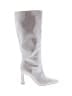 Steve Madden Silver Boots Size 8 1/2 - photo 1