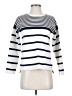 Joules 100% Cotton Stripes White Pullover Sweater Size 2 - photo 1