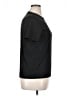 Unbranded Solid Black Short Sleeve T-Shirt Size XL - photo 4