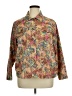 Analogy... Print Gold Tan Jacket Size XL - photo 1