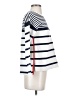 Joules 100% Cotton Stripes White Pullover Sweater Size 2 - photo 4