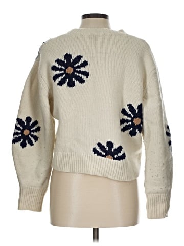 Sandro Wool Pullover Sweater - back