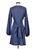 Assorted Brands Solid Blue Casual Dress Size S - photo 2