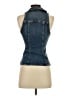 Ganni Blue Denim Vest Size S - photo 2